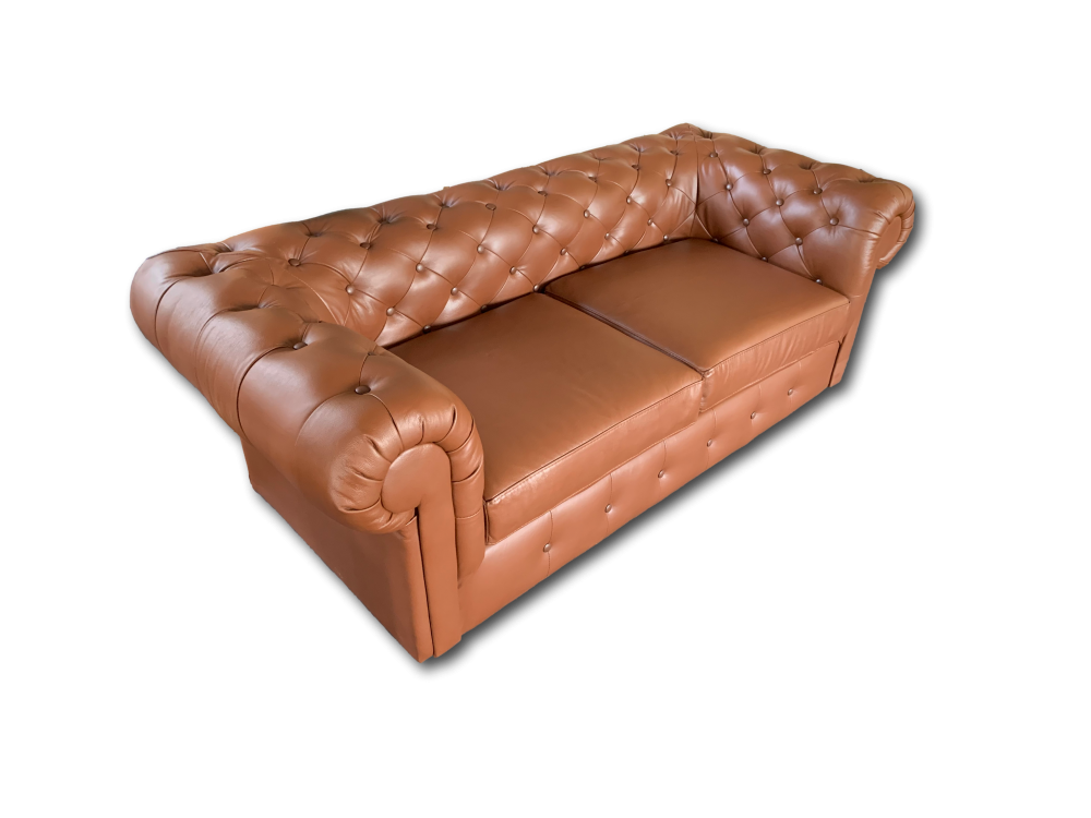 Sofa chesterfield skóra